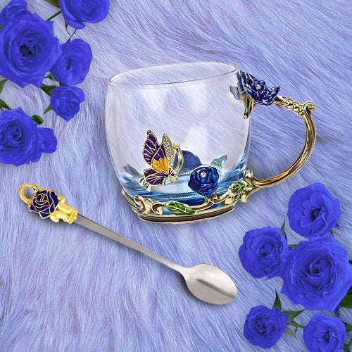 Glass tea mug